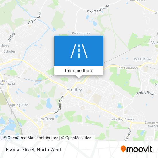 France Street map