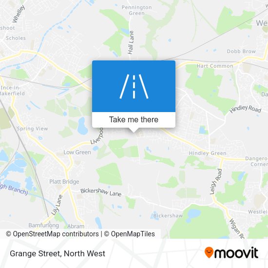 Grange Street map