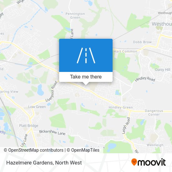 Hazelmere Gardens map