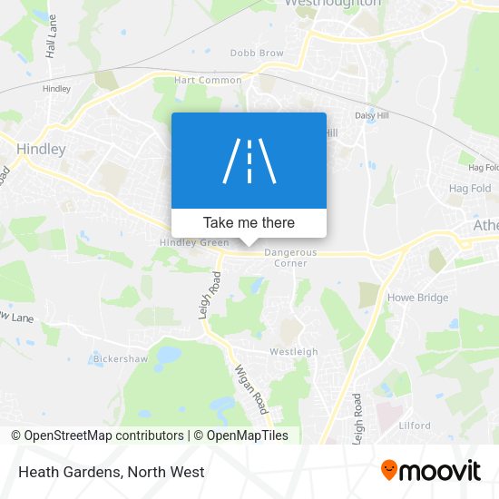 Heath Gardens map