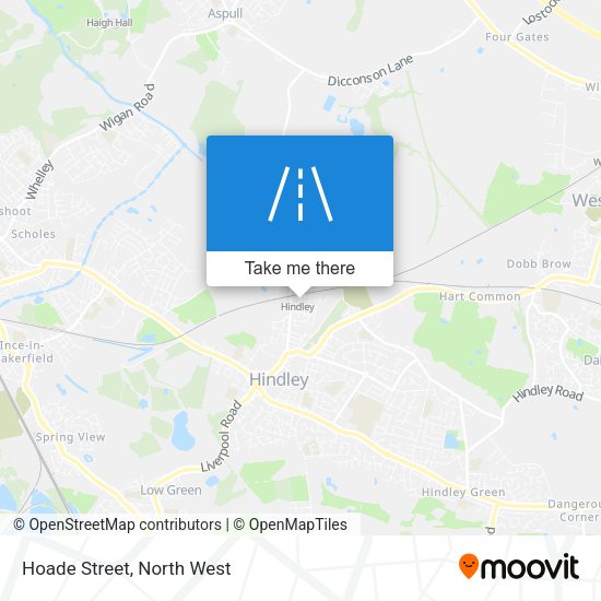 Hoade Street map