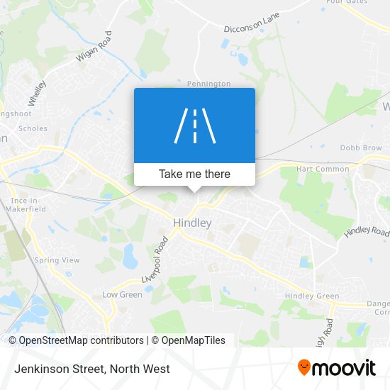 Jenkinson Street map