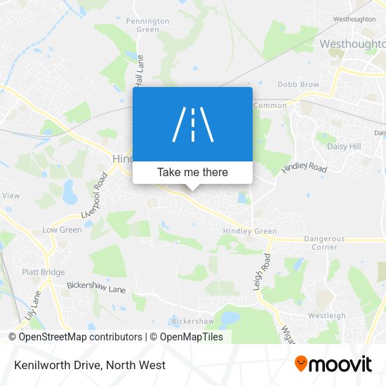 Kenilworth Drive map