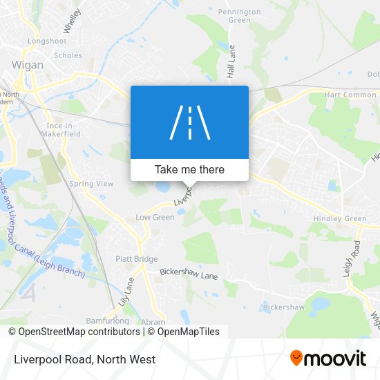 Liverpool Road map