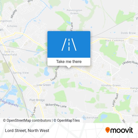 Lord Street map