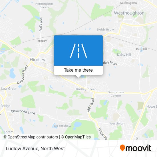 Ludlow Avenue map