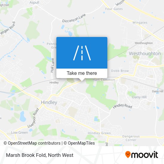 Marsh Brook Fold map
