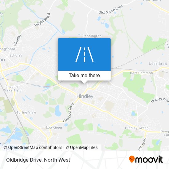 Oldbridge Drive map