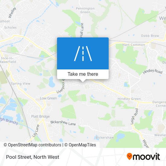Pool Street map