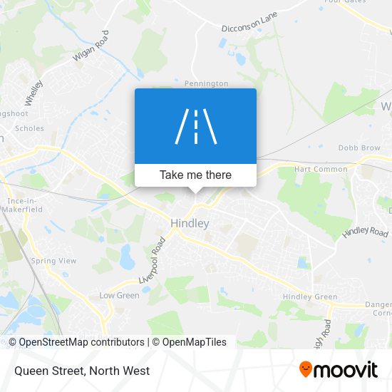 Queen Street map