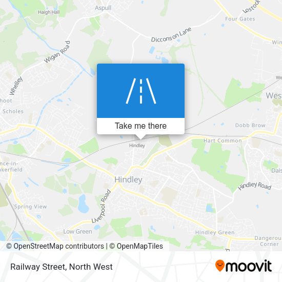 Railway Street map