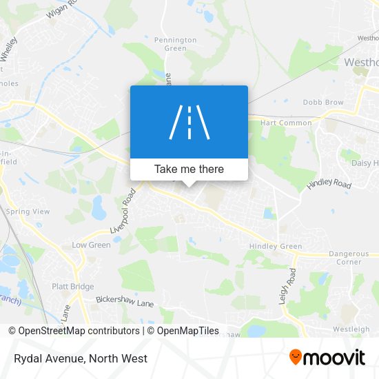 Rydal Avenue map