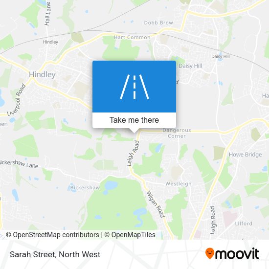 Sarah Street map
