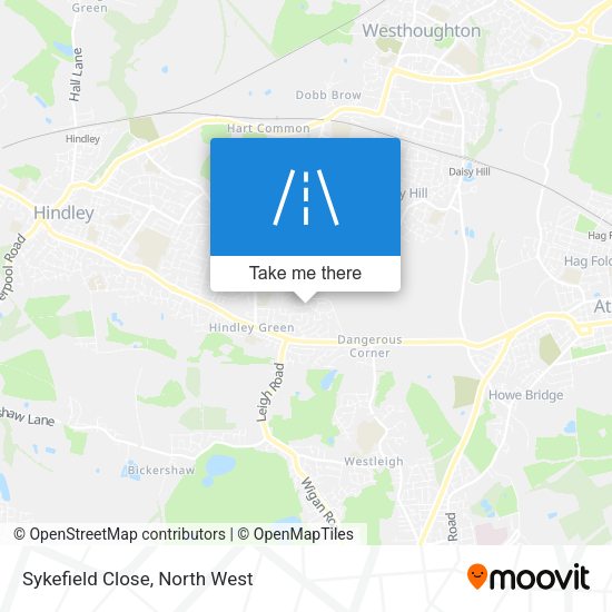 Sykefield Close map