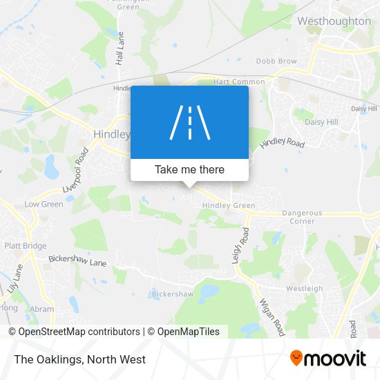 The Oaklings map
