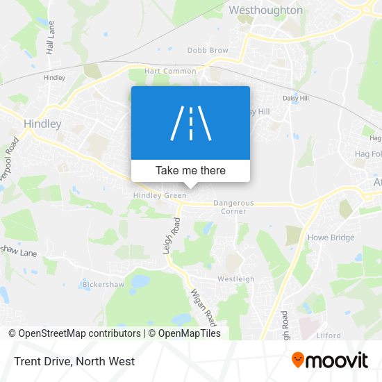 Trent Drive map