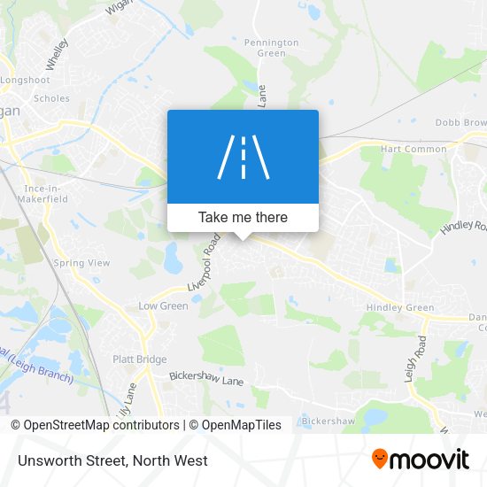 Unsworth Street map