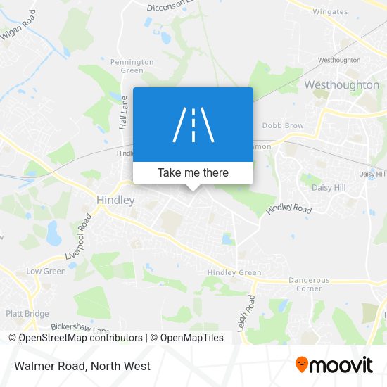 Walmer Road map