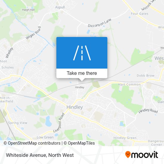 Whiteside Avenue map