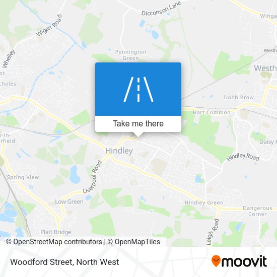 Woodford Street map