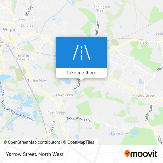 Yarrow Street map