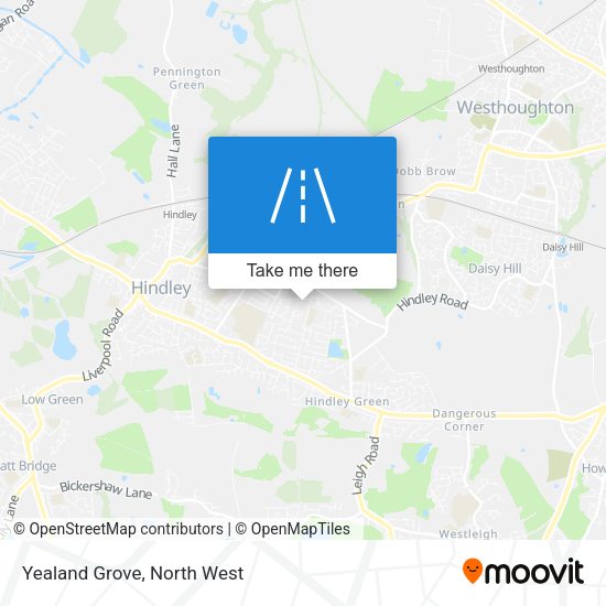Yealand Grove map