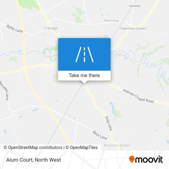 Alum Court map