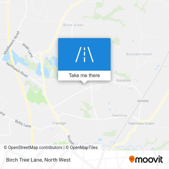 Birch Tree Lane map