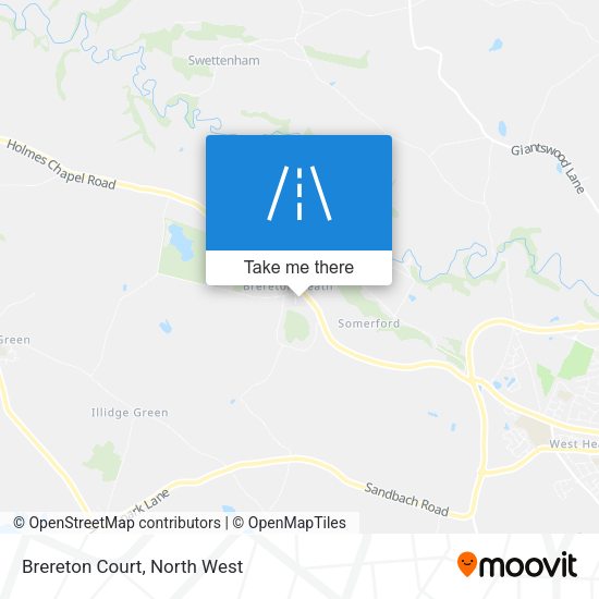 Brereton Court map