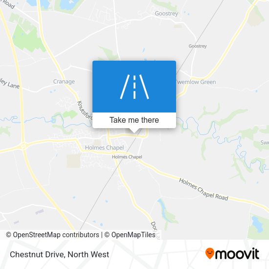 Chestnut Drive map