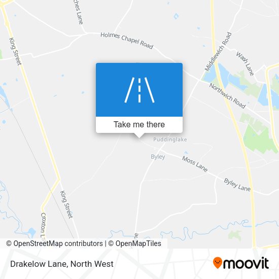 Drakelow Lane map