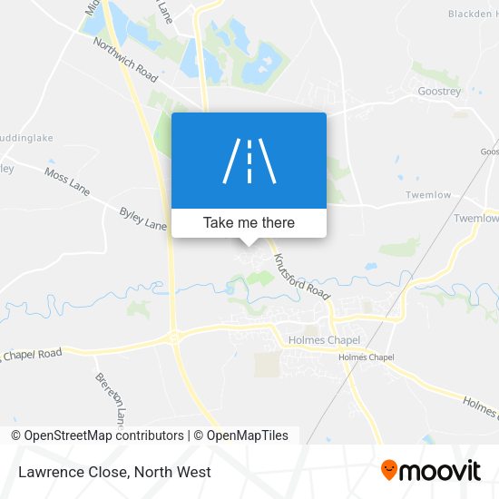 Lawrence Close map