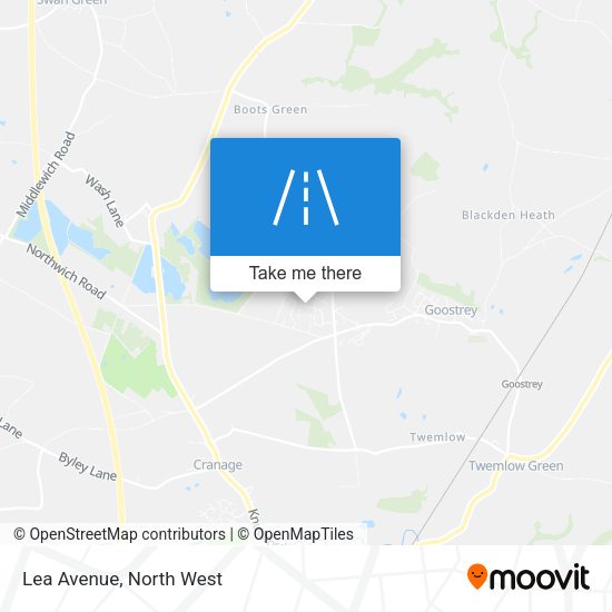 Lea Avenue map
