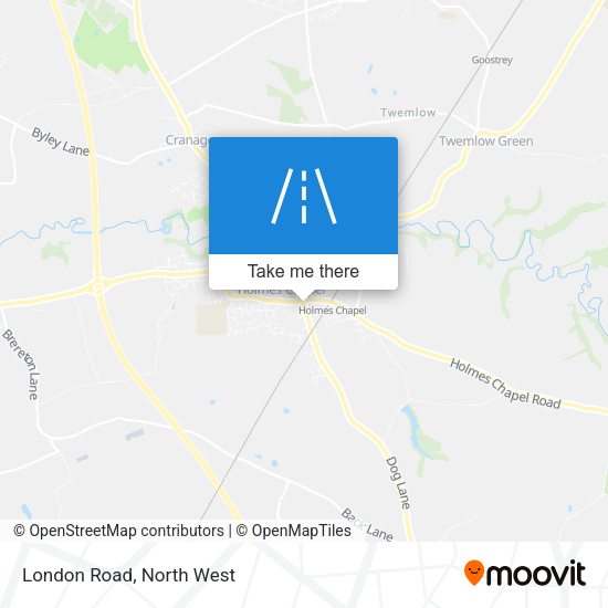 London Road map