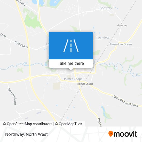 Northway map