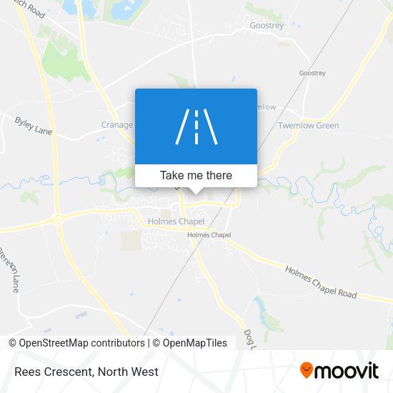 Rees Crescent map