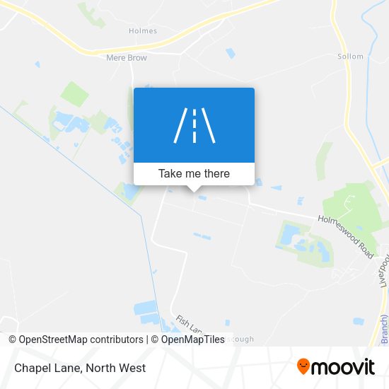 Chapel Lane map