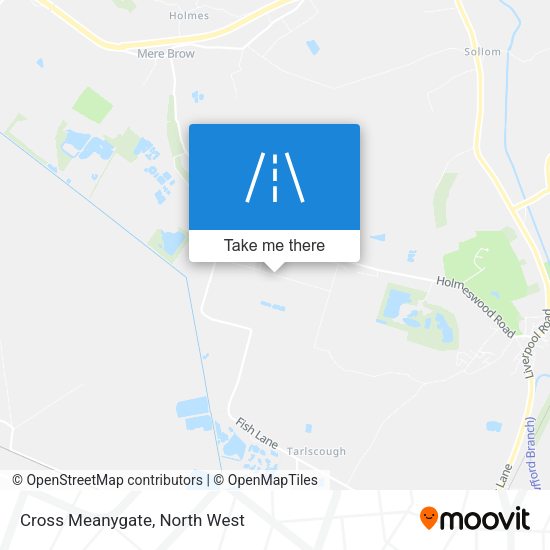 Cross Meanygate map