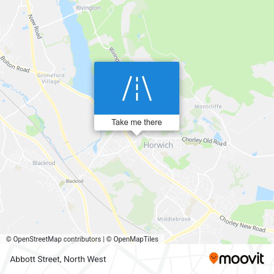 Abbott Street map