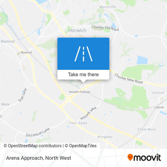 Arena Approach map