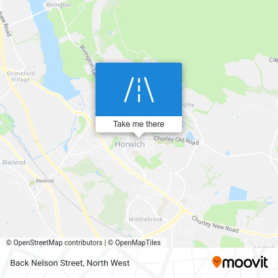 Back Nelson Street map