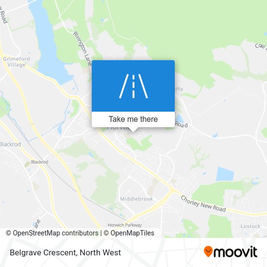Belgrave Crescent map