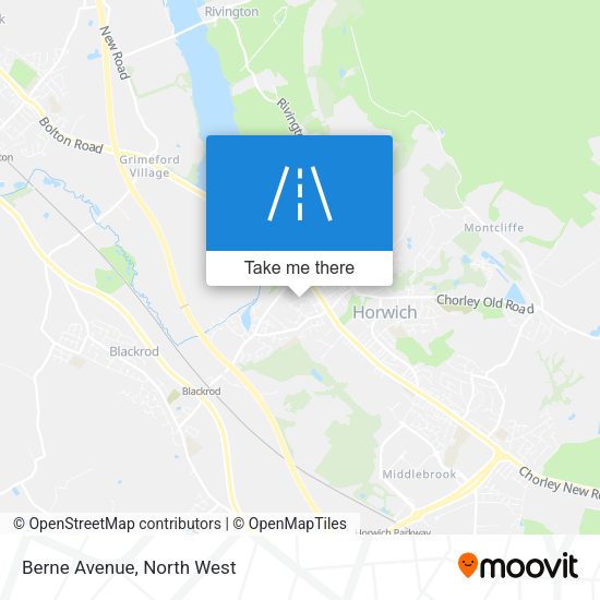 Berne Avenue map