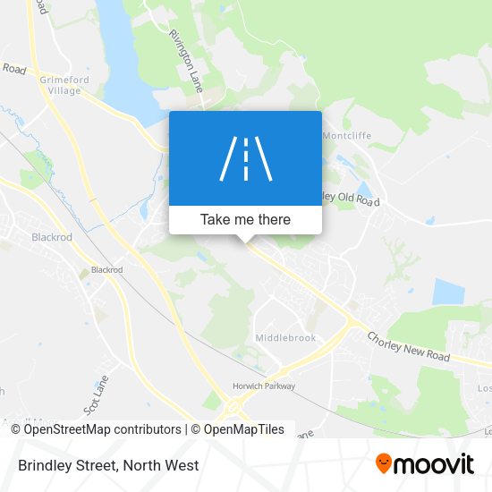 Brindley Street map
