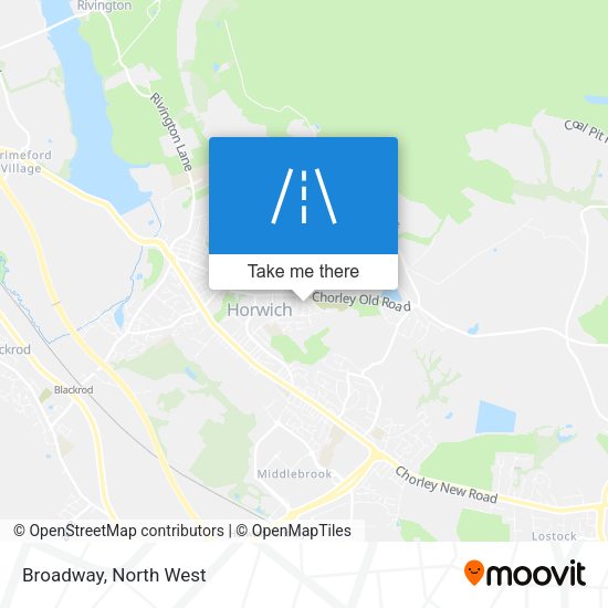 Broadway map