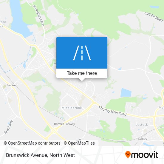 Brunswick Avenue map