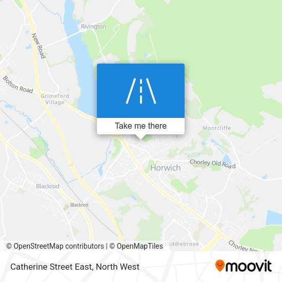 Catherine Street East map