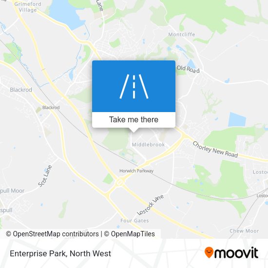 Enterprise Park map