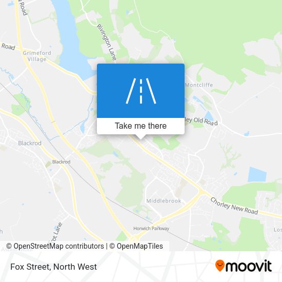 Fox Street map
