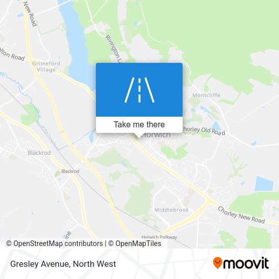 Gresley Avenue map
